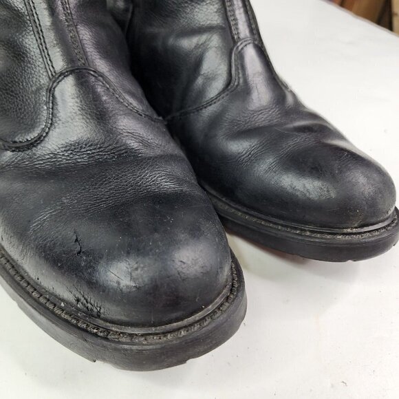 TCX  WP Motorcycle Boots Zip Up Ankle Men's USA Size 12 Black Waterproof‎ 10 - Picture 8 of 16